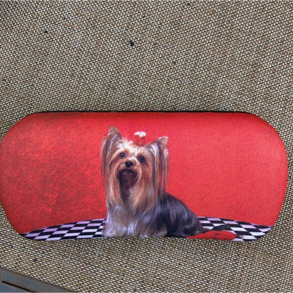 Yorkshire Terrier Yorkie Dog Eyeglass Case
